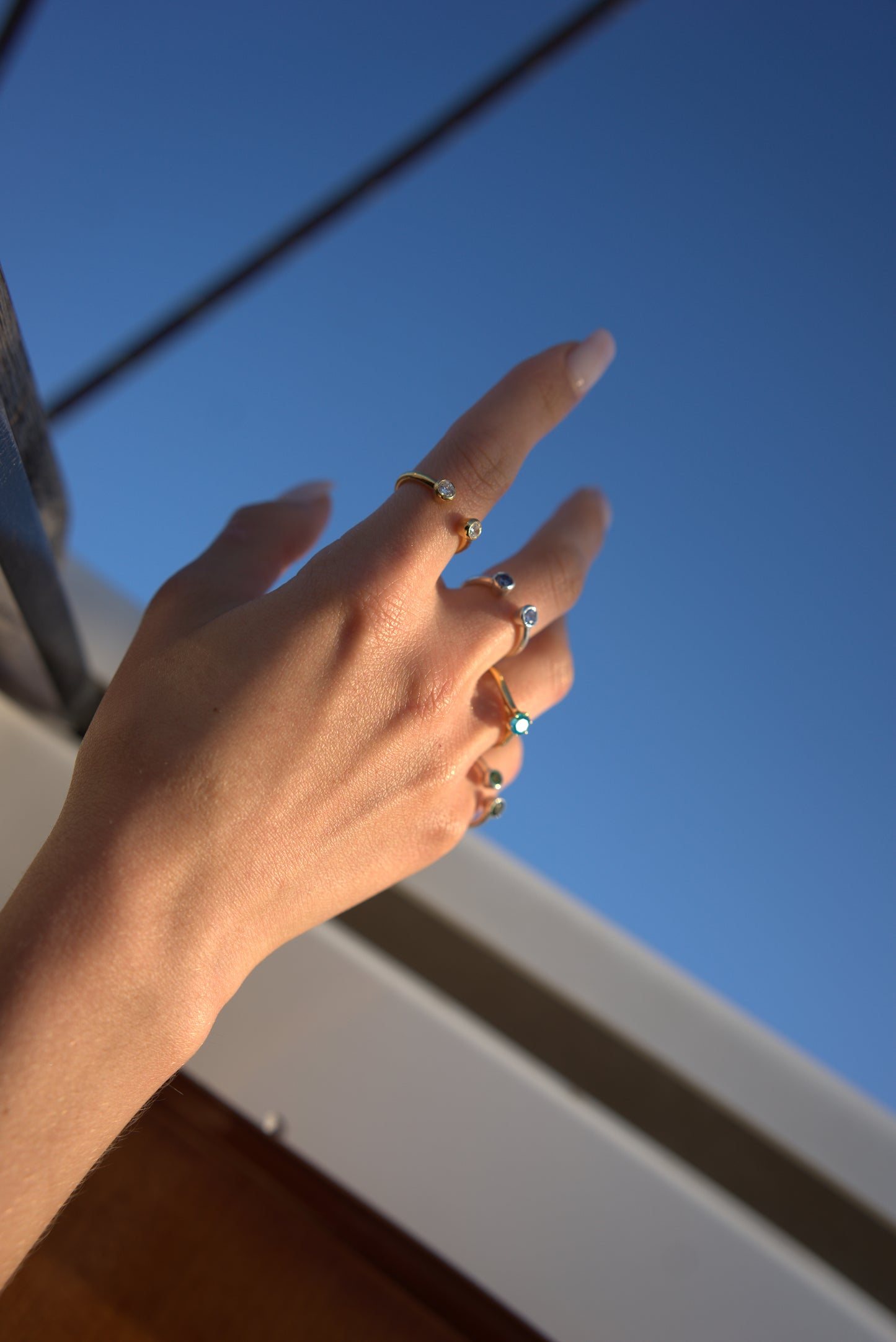 Diamond Open Ring