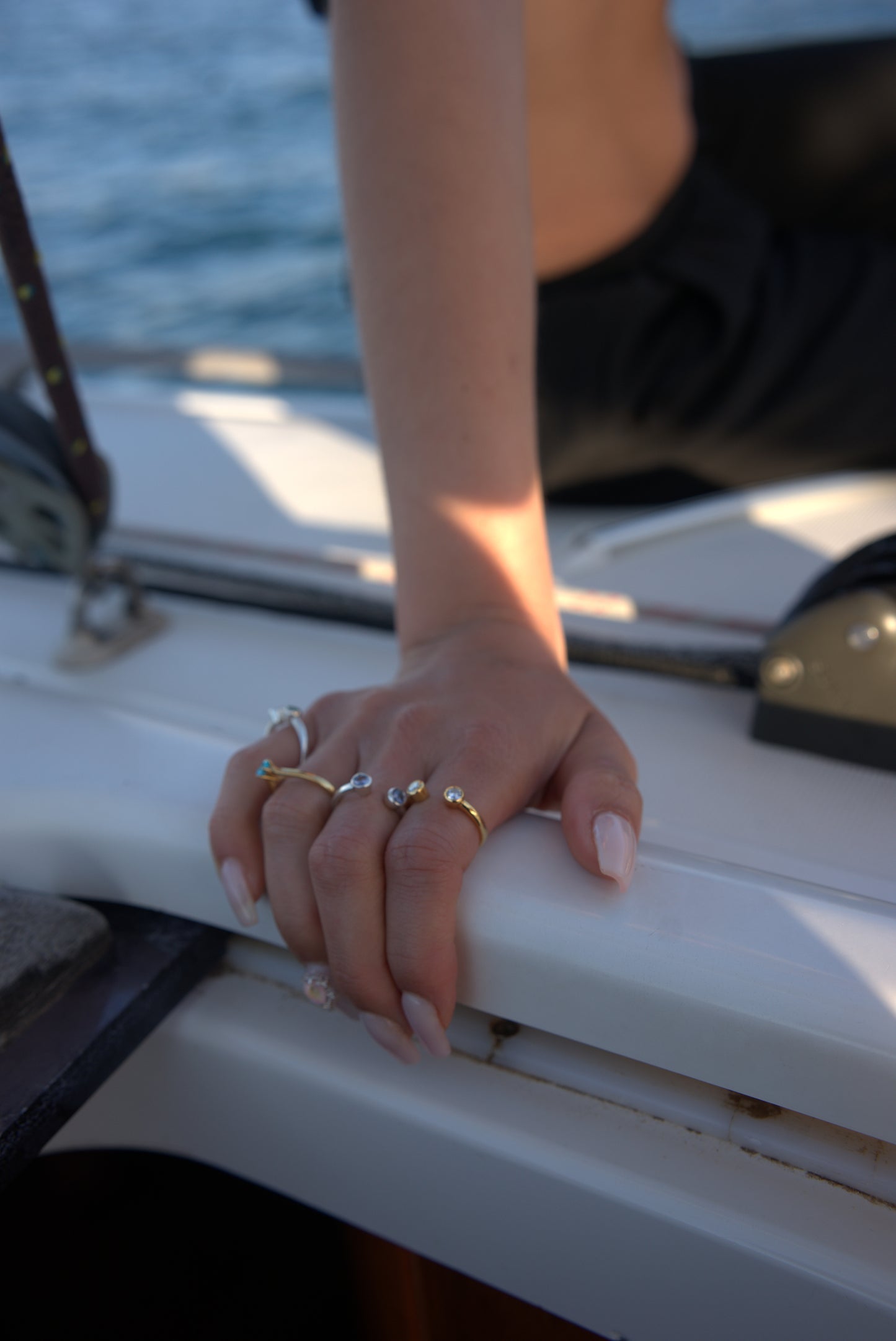 Diamond Open Ring