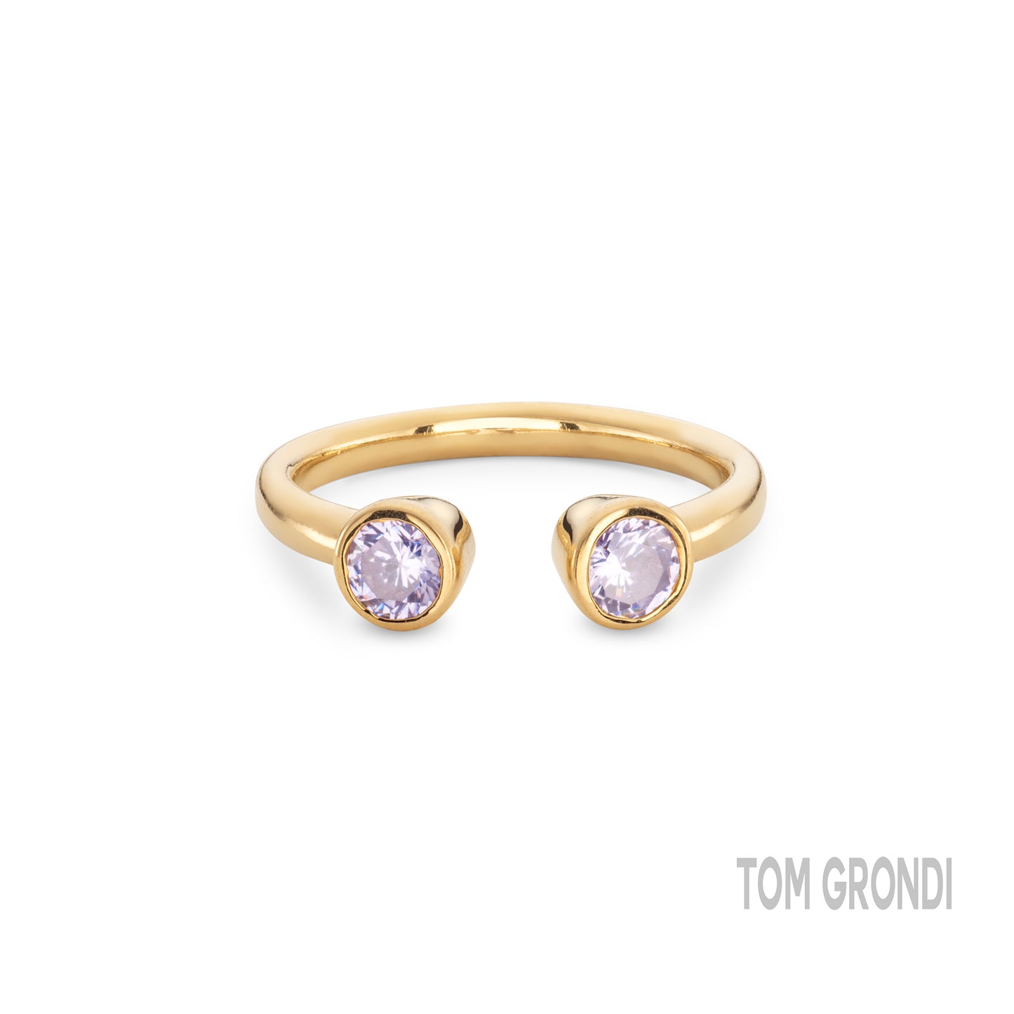 Lavender Open Ring