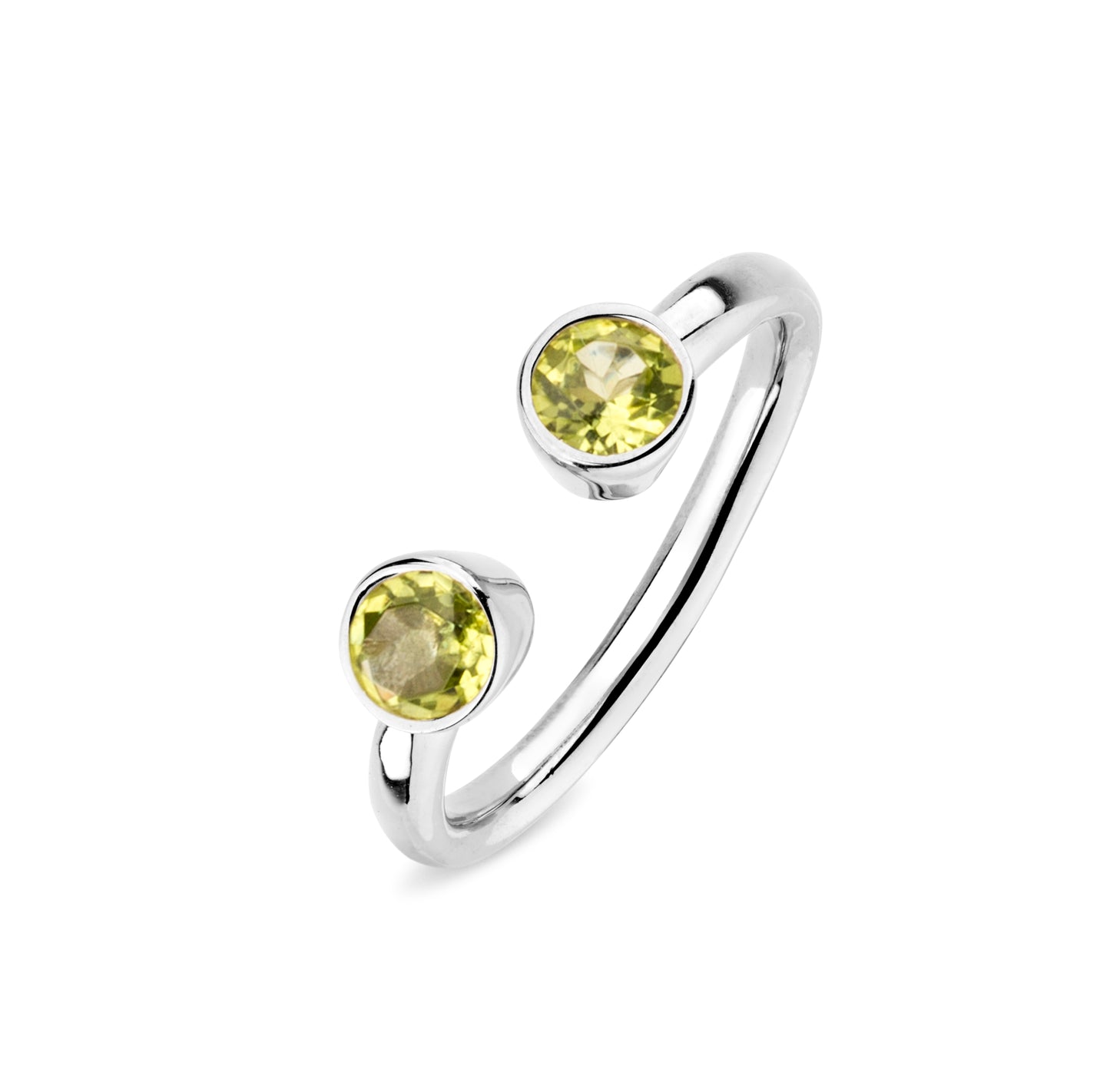 Open Ring - Peridot