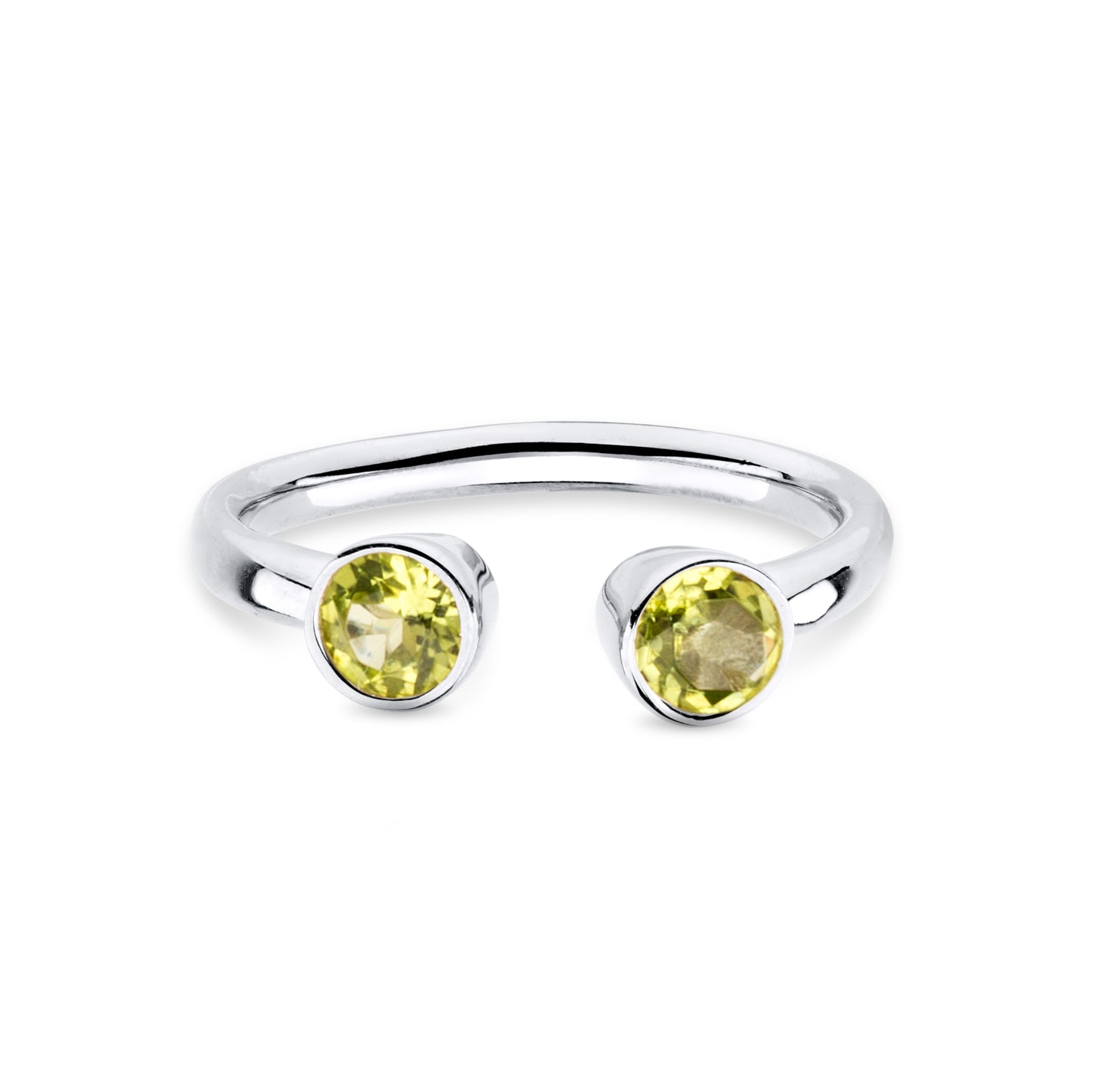 Open Ring - Peridot