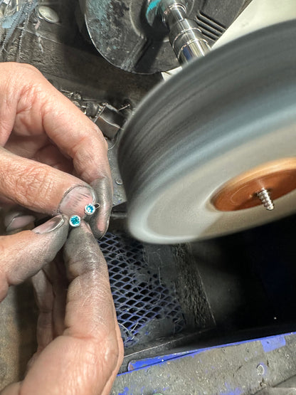 Blue Open Ring