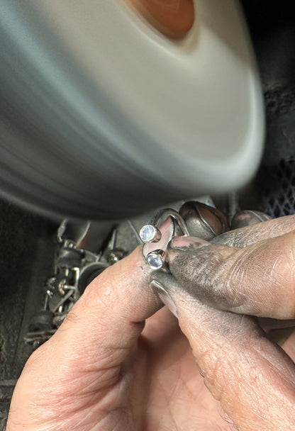 Lavender Open Ring