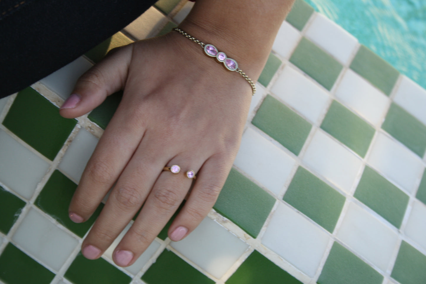 Pink Open Ring
