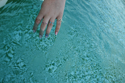 Blue Open Ring
