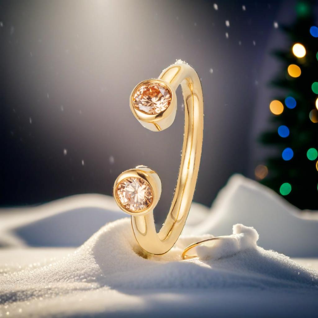 Champagne Open Ring