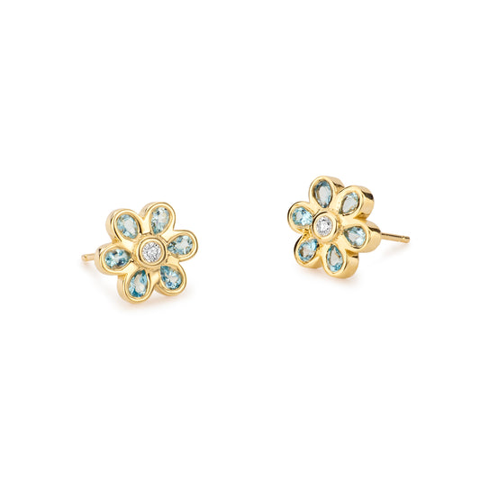 Stud Earrings - Flower