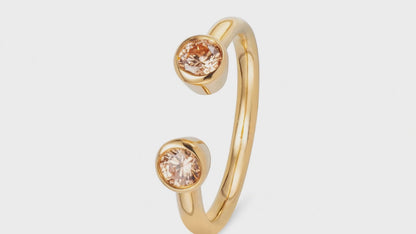 Champagne Open Ring