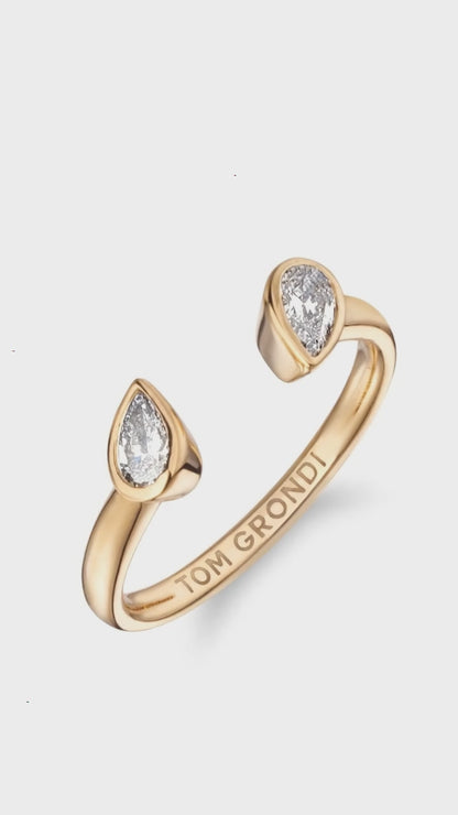 Lumière Ring - 9ct Gold - Diamonds