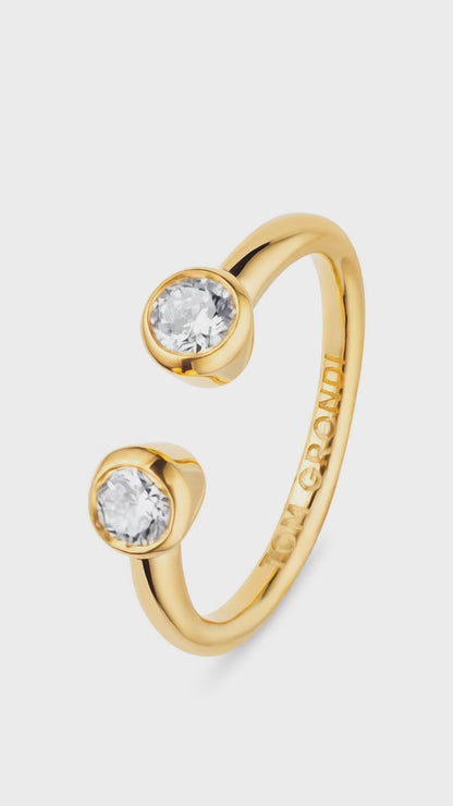 Diamond Open Ring